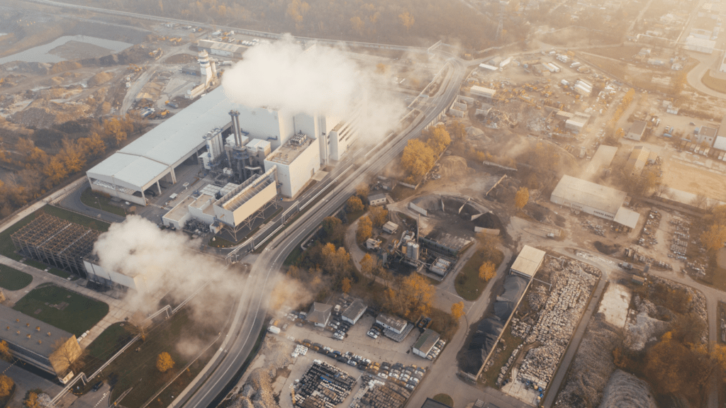 an industrial view of michigan