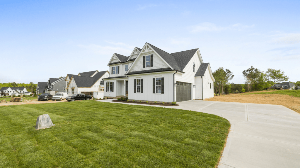 a house in the suburbs