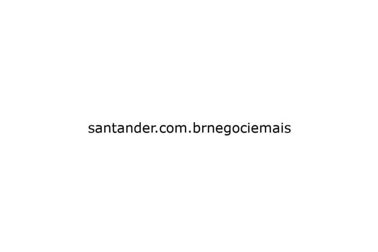 santander com brnegociemais