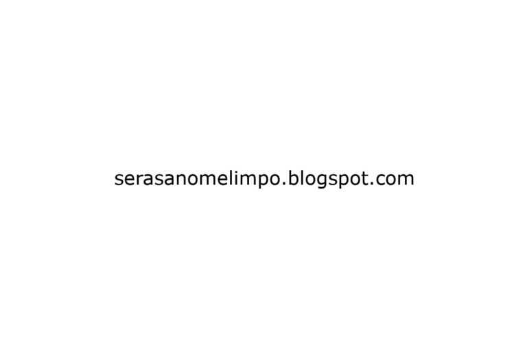 serasanomelimpo blogspot com