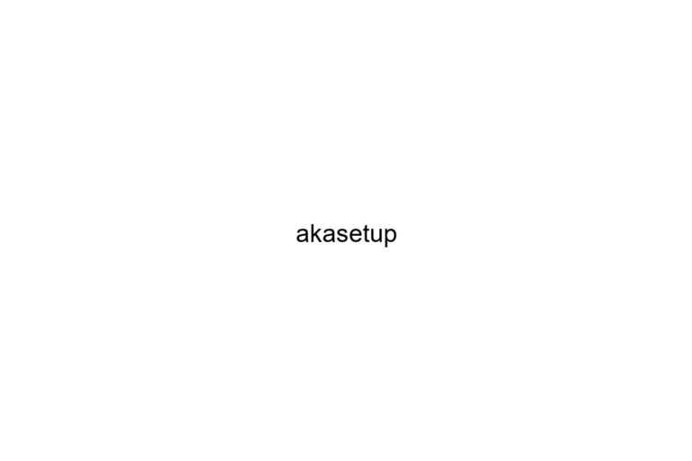 akasetup