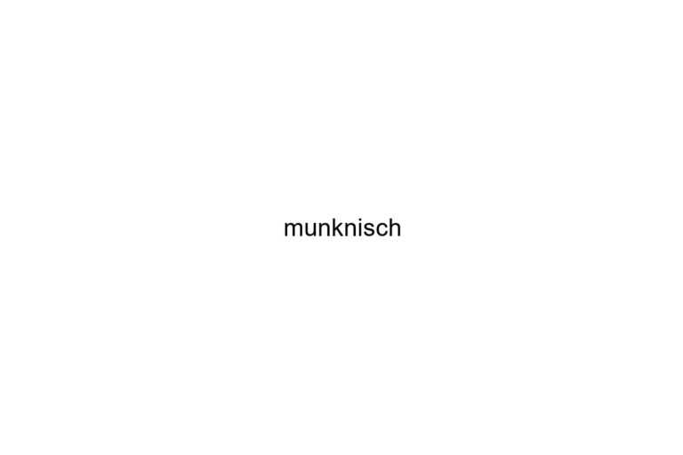 munknisch