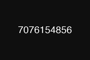 7076154856