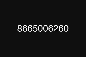 8665006260